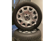 Roues hiver Origine MINI F56 F55 F57 en acier 175 / 65R15 84H RDC (Capteurs de pression pneusmatiques)
