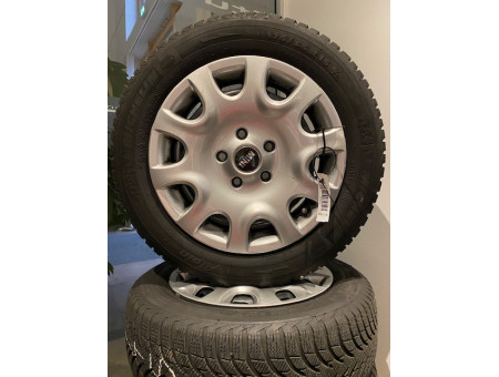 Roues hiver Origine MINI F56 F55 F57 en acier 175 / 65R15 84H RDC (Capteurs de pression pneusmatiques)