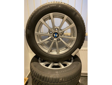 Original BMW Winterradsatz 16" Rad V-Speichen 390 3er F30 F31 4er F36 6796236
