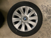 Original BMW 3 series F30 F31 F36 winter wheel set steel rim 16 inch RDC 6786353 NEW 