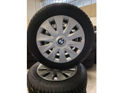 Winterräder Original BMW 3er F30 F31 F36 Stahlfelge mit Radkappen 16 Zoll RUN-FLAT 6786353