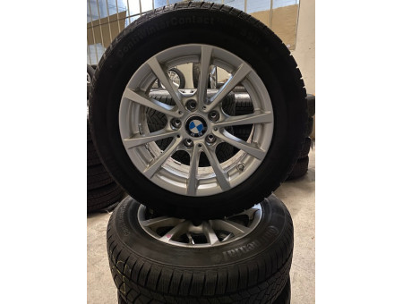Winterräder Original BMW 3er F30 F31 4er F36 418d V-Speiche 390 205/60R16 92H RUN-FLAT
