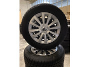 Winterräder Original VW Beetle Stahl schwarz mit Radvollblende 16 Zoll 561601027