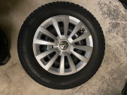 Winterräder Original VW Beetle Stahl schwarz mit Radvollblende 16 Zoll 561601027