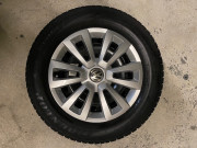Winterräder Original VW Beetle Stahl schwarz mit Radvollblende 16 Zoll 561601027