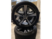 Winterräder Original Volvo V90 S90 19" 5-Spoke Matt Black Diamond Cut - 31471876