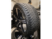 Winterräder Original Volvo V90 S90 19" 5-Spoke Matt Black Diamond Cut - 31471876