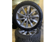 Winterräder Original Volvo 18 Zoll V90 10-Spoke Turbine Silver Bright 245/45R18 100H 31362840