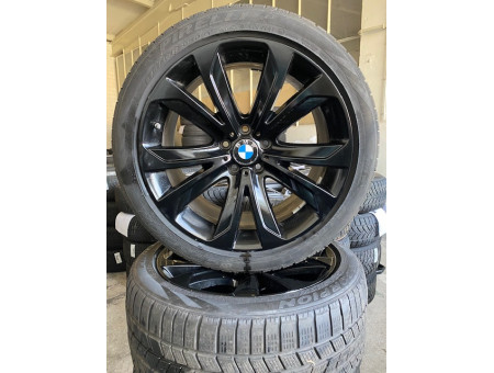 Original Winterräder BMW X5 X6 E70 E71 Styling 491 20 Zoll RDC 6858527 / 6858528