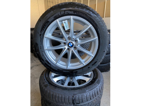 Oryginalne koła zimowe BMW serii 5 G30 G31 serii 6 GT G32 serii 7 G11 G12 V-Speiche 618 Pirelli 225/55R17 6868217 RUN-FLAT