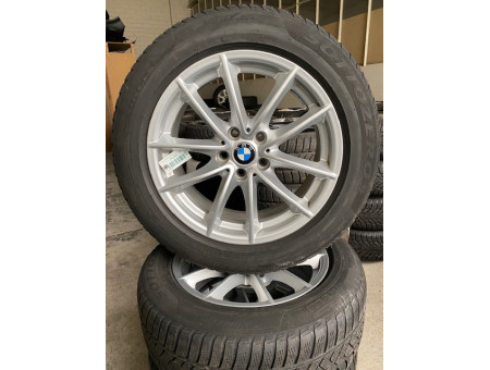 Roues hiver Origine BMW Série 5 G30 G31 Série 6 GT G32 Série 7 G11 G12 Rayons en V 618 Pirelli 225/55R17 6868217 RUN-FLAT