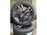 Winter wheels original BMW 4er G26 Gran Coupé, i4 G26 Gran Coupé 18 inch double spoke 853 Goodyear 245/45R18 NEW