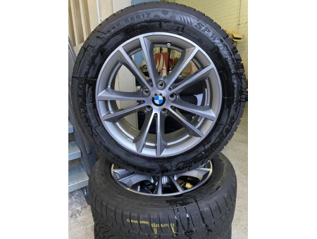 Winterräder Original BMW 5er G30 G31 V-Speiche 631 Dunlop 225/55R17 97H 6863417 