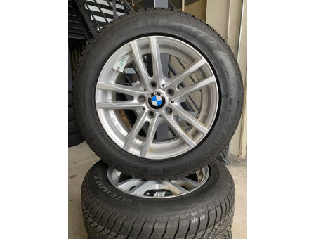 Winterräder BMW 3er F30 F31 1er F20 F21 Doppelspeiche X10 Good Year 205/60R16 92H DOT 2021 RUN-FLAT
