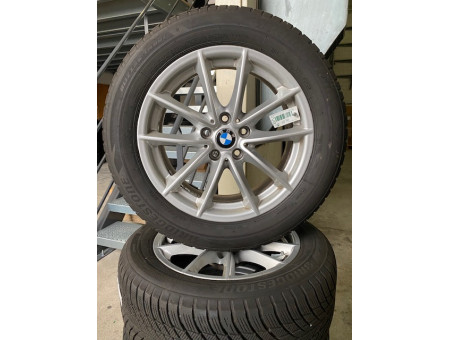 Winter wheels Original BMW 5 Series G30 G31 6 Series GT G32 7 Series G11 G12 V-spoke 618 Pirelli 225/55R17 6868217