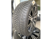 Winter wheels original Volvo 18 inch rims V60 S60 II black gloss turned 235 / 45R18 98V 31471312 