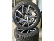 Winterräder Original Volvo 18 Zoll V60 S60 II 5-Y Spoke Black Diamond Cut -1037 235/45R18 98T 31471311