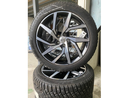 Winterräder Original Volvo 18 Zoll V60 S60 II 5-Y Spoke Black Diamond Cut -1037 235/45R18 98T 31471311