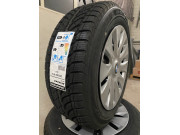 Winter steel wheels with original NEW BMW 3 Series F30 F31 F36 hubcaps 16 inches RDC 6786353