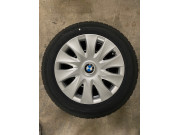Winter steel wheels with original NEW BMW 3 Series F30 F31 F36 hubcaps 16 inches RDC 6786353