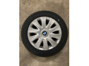 Winter steel wheels with original NEW BMW 3 Series F30 F31 F36 hubcaps 16 inches RDC 6786353