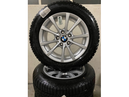 Winter wheels Original BMW 16" wheel V-spoke 390 3-series F30 F31 4-series F36 6796236 RUN-FLAT