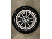 Roues hiver Origine BMW 16" à rayons en V 390 Série 3 F30 F31 Série 4 F36 6796236 RUN-FLAT