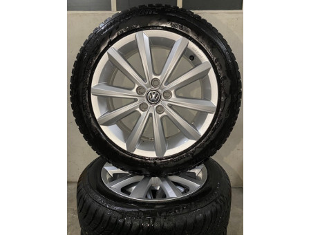 Roues hiver Origine VW Polo VI 2G Merano Bridgestone Blizzak LM 001 185/60R16 86H 2G0601025AF