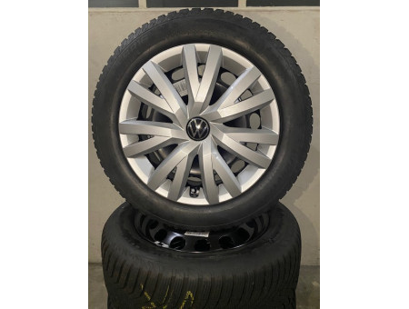 Winterräder Original VW Golf 7 8 Skoda Octavia III 5E Stahlfelgen 205/55R16 5Q0601027BQ 