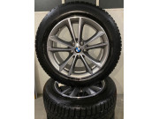 Winterräder Original BMW 5er G30 G31 V-Speiche 631 Continental 225/55R17 97H 6863417