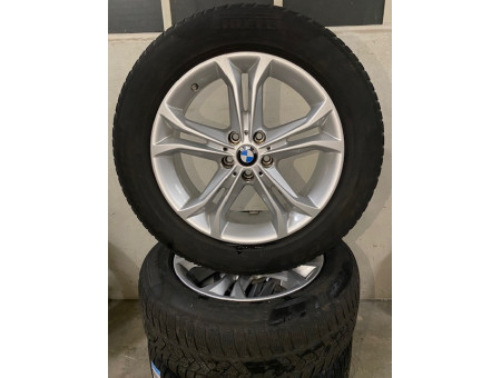 Winterräder Original BMW X3 G01 X4 G02 Doppelspeiche 688 Pirelli 225/60R18 104H  6876918