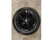 Winterräder Original BMW X1 F48 X2 F39 Doppelspeiche 385 Schwarz Bridgestone 225/55R17