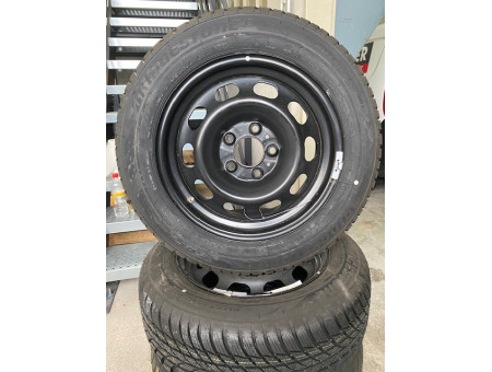 Roues hiver Origine BMW Série 3 F30 F31 Série 4 F36 jante acier 16 pouces RUN-FLAT Capteurs pression 6786353