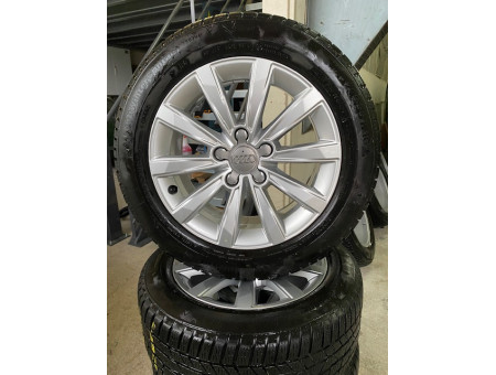 Ruote invernali originali Audi A3 8V 16 pollici 5-V-Speiche Continental 205/55R16 8V0601025BD