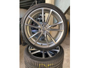 Sommerräder Original Volkswagen VW Golf 7 R TCR 19 Zoll Pretoria grau-metallic 5G0601025AJ 5G0601025CK