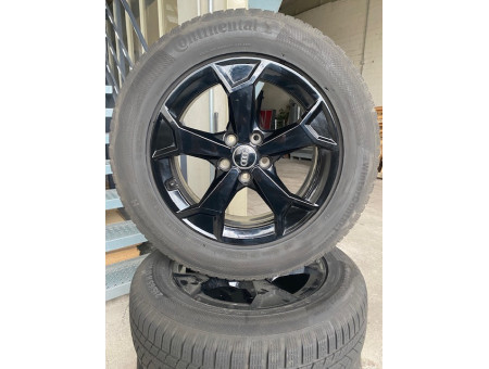 Winter wheels Original Audi Q3 F3 Secare-Design Black Continental 215/65R17 83A601025AM
