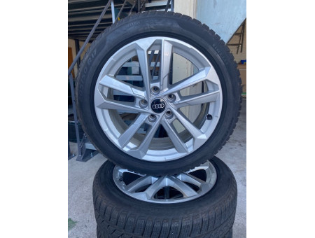 Roues hiver Origine Audi A3 GY 17 pouces 5-rayons-V Pirelli 205/50R17 93H 8Y0601025L
