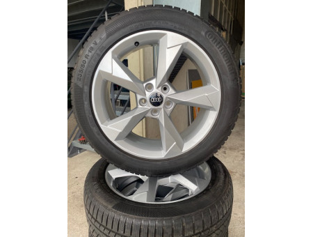 Winterräder Original Audi Q3 F3 5-Arm-Dynamic-Design Continental 235/50 R19 DOT 2023
