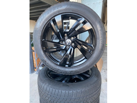 Originele Volkswagen Touareg Nevada (CR) complete winterwielen 20 inch 285/45 R 20 112V 760601025S