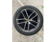 Roues complètes hiver Origine Porsche Macan III 20" Macan S Design titane foncé avec zones tournées brillantes 95B044650D