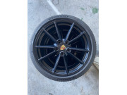 Winterkompletträder Original Porsche Carrera S schwarz hochglanz 992.1 C2 C4 4S GTS 20, 21 Zoll 992601025C 992601025E 