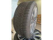 Roues hiver Origine Porsche Taycan Tequip Design 9J x 20 ET54 + 11J x 20 ET60, Goodyear 245/45 + 285/40 R20 9J1073600G