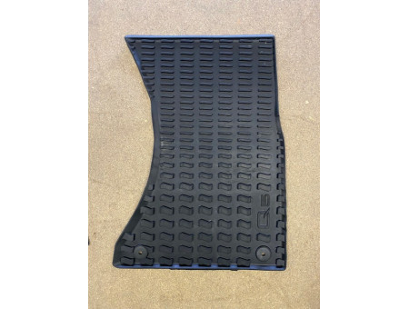 Original 1 set (2 pieces) floor mats (rubber) front left & right satin black 8R1061501 041