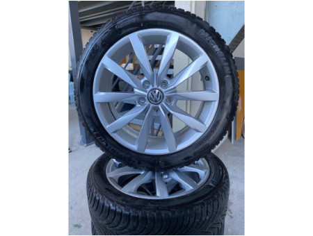 Winterrädern Original VW Golf  VI, VII, T-Roc Dijon 205/50R17 93H 5G0601025K