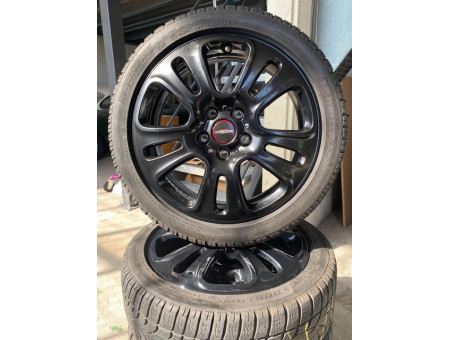 Roues complètes hiver Origine MINI John Cooper Works Double 17" Styling Spoke 510 F55 F56 F57 6855119