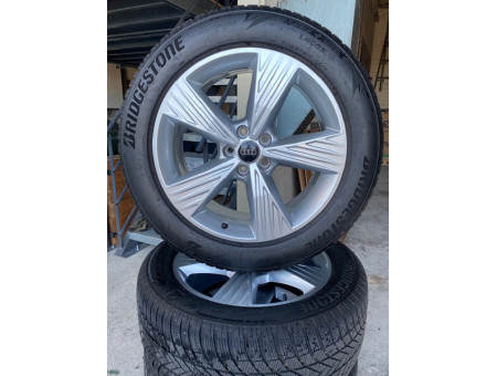 Original Winterräder Audi Q4 Sportback F4N 5-Arm Bridgestone 235/55-255/50R19 89A601025B