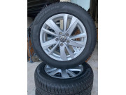 Roues hiver complètes Origine VW Touran 5T1 Karlstad Pirelli 205/60R16 96H DOT25 5TA601025Q