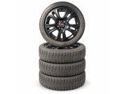 Roues complètes hiver Origine MINI John Cooper Works Double 17" Styling Spoke 510 F55 F56 F57 6855119